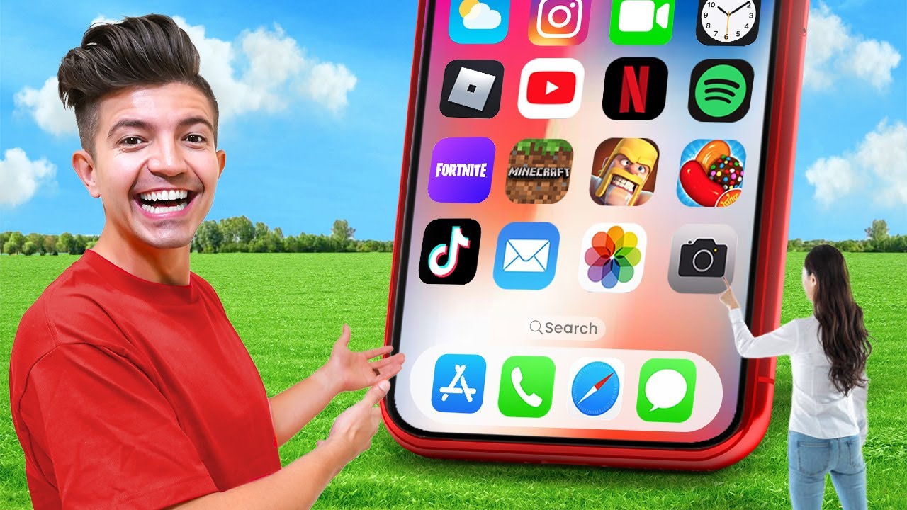 Самый *большой* iPhone в мире ДЕЙСТВИТЕЛЬНО работает!