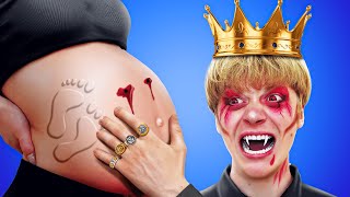 Poor Pregnant in a Rich Vampire Family! How to Become a Vampire || @AF-Series