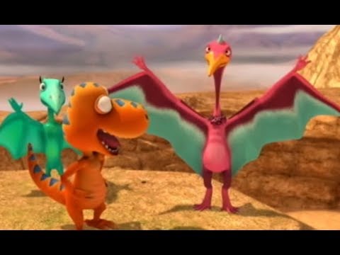 Мультфильм про динозавров летающих
