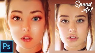 Sarah Mcdaniel Speed Art Photoshop