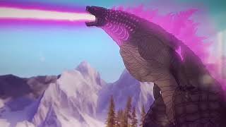 Evolved GODZILLA vs Shimo | ANIMATION