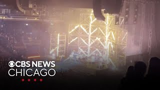 Heat from United Center concert pyrotechnics damages Bulls championship banners