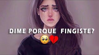 FINGISTE💔😔EL RAP MAS TRISTE PARA LLORAR😣Elias Ayaviri Ft Mauge chords