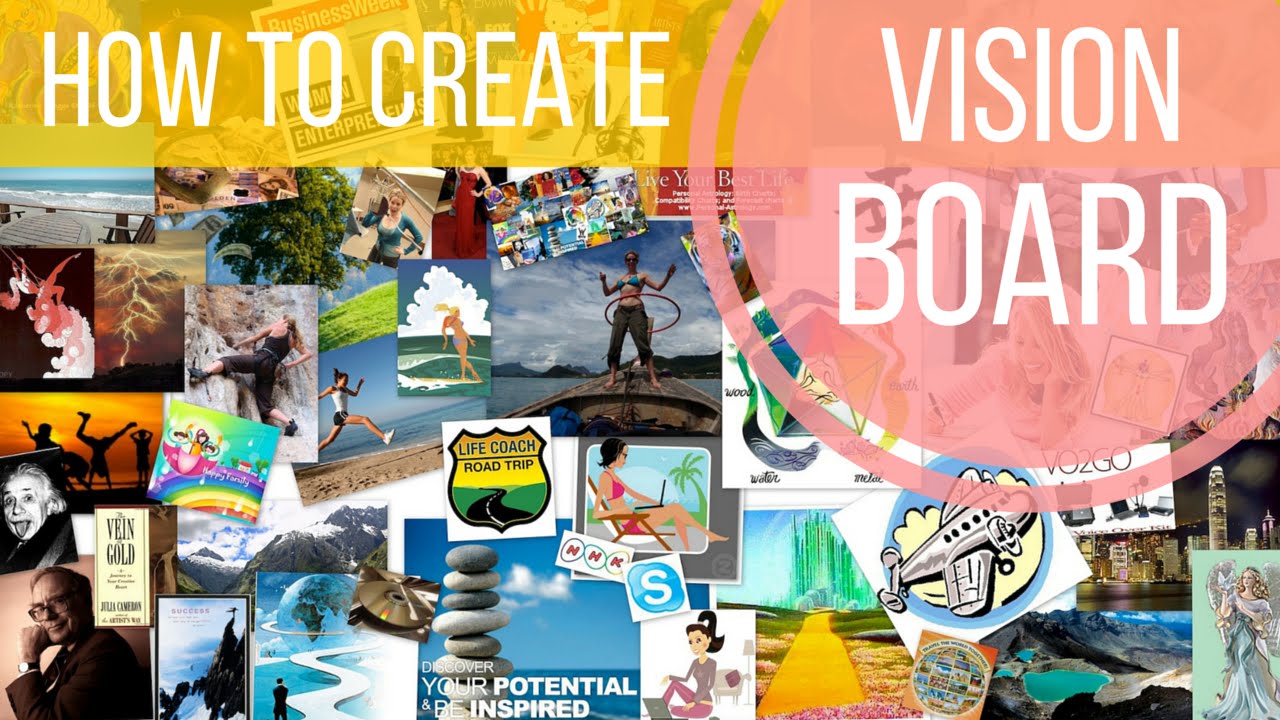 How to Create Vision Board - YouTube