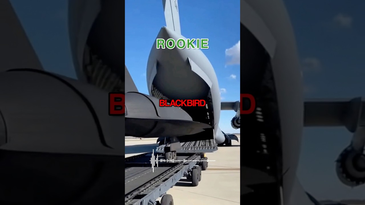 Rookie TRANSPORTS SR-71 Blackbird 💀