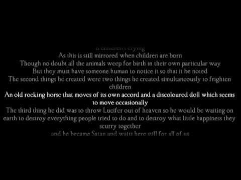 Current 93 - The seahorse rears to oblivion (with lyrics) - YouTube