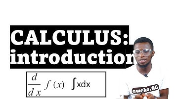 INTRODUCTION TO CALCULUS: Differentiation [JAMB UTME, WAEC, NECO]