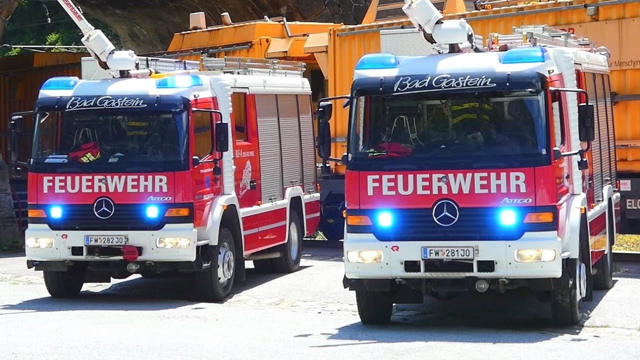 TLF-A Tunnel + RLF-A Tunnel Freiwillige Feuerwehr Bad Gastein