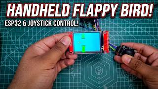 DIY Flappy Bird Game on ESP32 With TFT Display & Joystick #arduinoproject #esp32project #esp32 screenshot 1