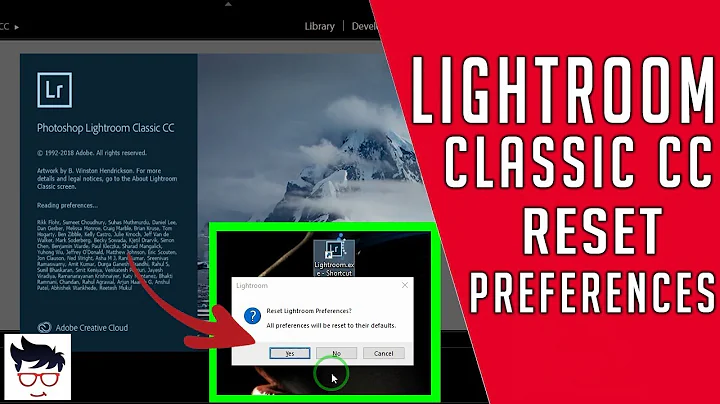 ADOBE LIGHTROOM CC: How to reset adobe lightroom classic cc to default settings- Reset preferences