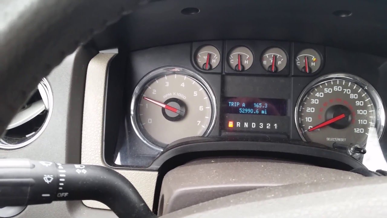 2010 F150 5.4 3v Idle issues - YouTube