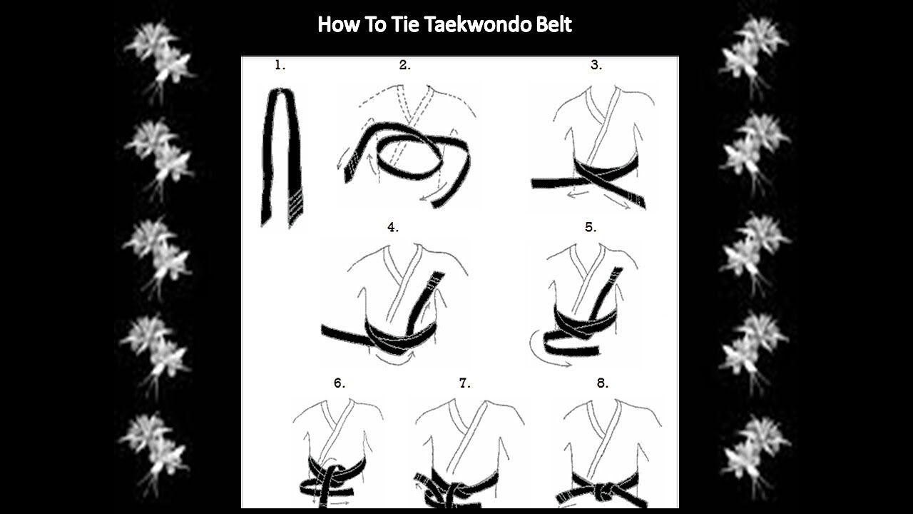 How to Tie Your Belt - YouTube