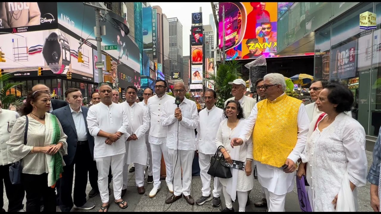 Indian-Americans Protest Against Hate Crimes, Vandalism Of Gandhi Statue