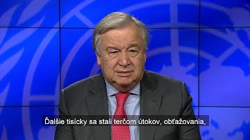 Video odkaz k Medzinárodnému dňu za ukončenie beztrestnosti za zločiny proti novinárom