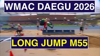 Details Long Jump M55 Qualification WMAC Daegu 2026 World Masters Athletics Outdoor Championships Update