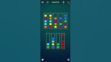 Ball Sort Puzzle - level 216