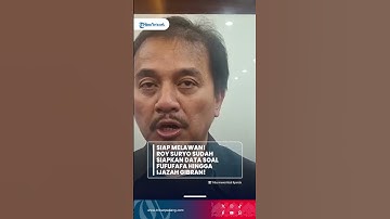ROY SURYO SIAP BONGKAR! Data Fufufafa hingga Ijazah Gibran Disiapkan untuk Pemakzulan Wapres!