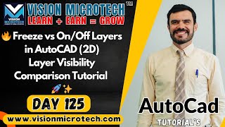 🔥 Freeze vs On/Off Layers in AutoCAD (2D) | Layer Visibility Comparison Tutorial 🚀 ✨