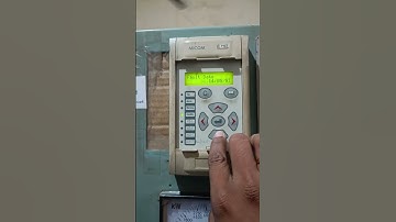 How to find Fault data in Micom relay?