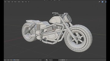 Motorcycle Speed Modeling - Grid Modeler (blender addon)