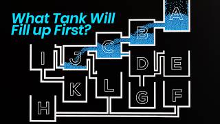 Which Tank Fills Up First? 12-Tank Satisfying Water Puzzle