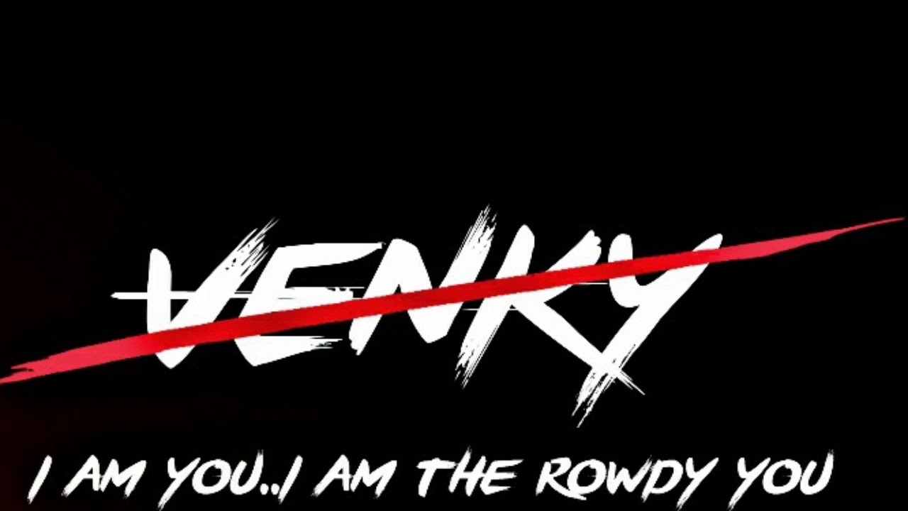 How To Edit Rowdy Style Font With Your Name..//Venky Creations ...