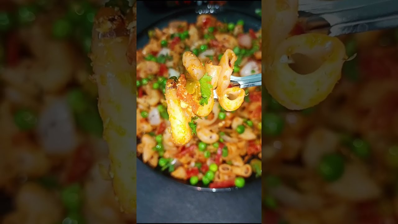 दही वाले पास्ता। मटर पास्ता। Pea pasta । Curd pasta। Iftar snacks। Tea time snacks