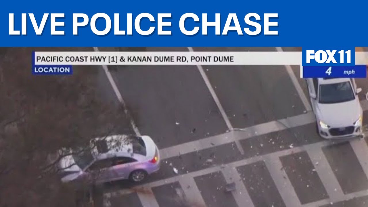 Malibu police chase ends in violent crash | FOX 11 LA - YouTube