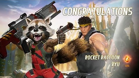 Marvel vs Capcom Infinite Arcade Mode ( ryu & rocket raccoon )