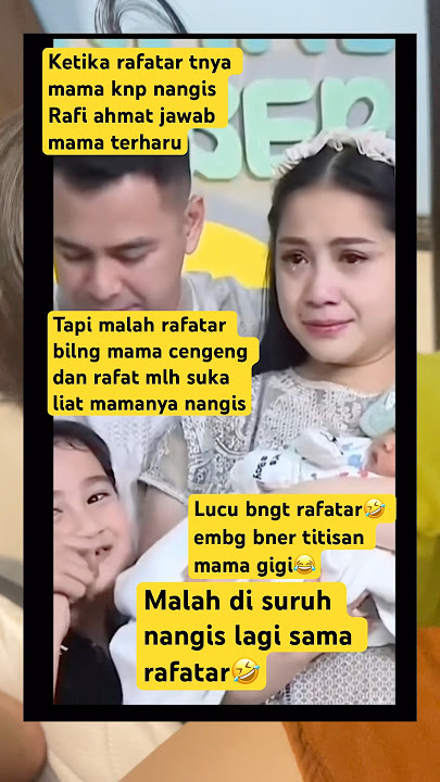 Detik2 mama gigi disuruh nangis lagi sama rafatar #nagita #nagitahamil #rafiahmad #nagitaslavina1717