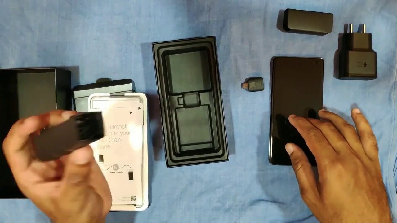 Samsung Galaxy S10 Plus Prism black UNBOXING!!!