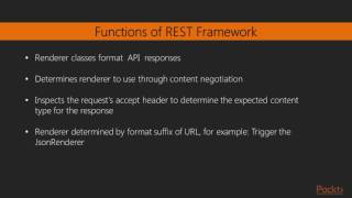 Django by Example : Building a RESTful API  | packtpub.com