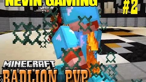 Minecraft: BadLion PvP Ep.2 - 1v1 w/BentleyBoi
