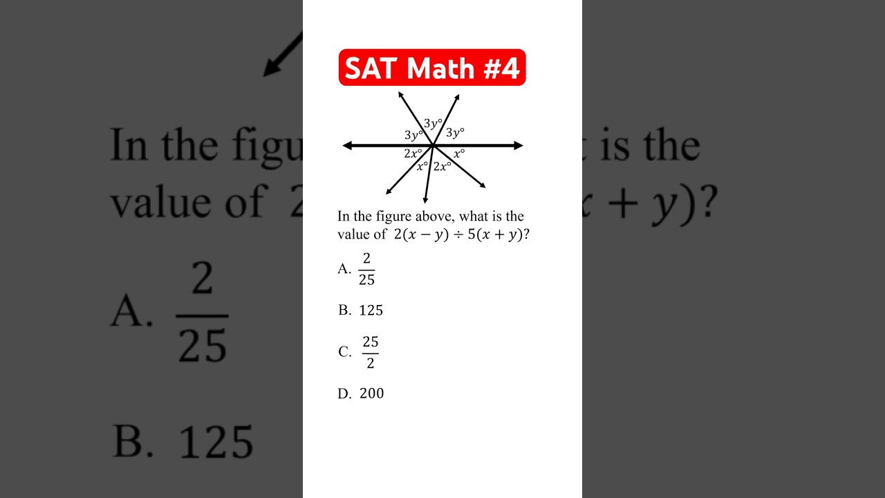 Tricky geometry SAT math problem