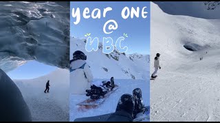 first year at ubc