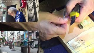 @JapanesePrintmaking Twitch replay 2025 07 05