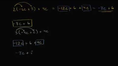 Math Grade 7 - Equivalent expressions  negative numbers and distribution