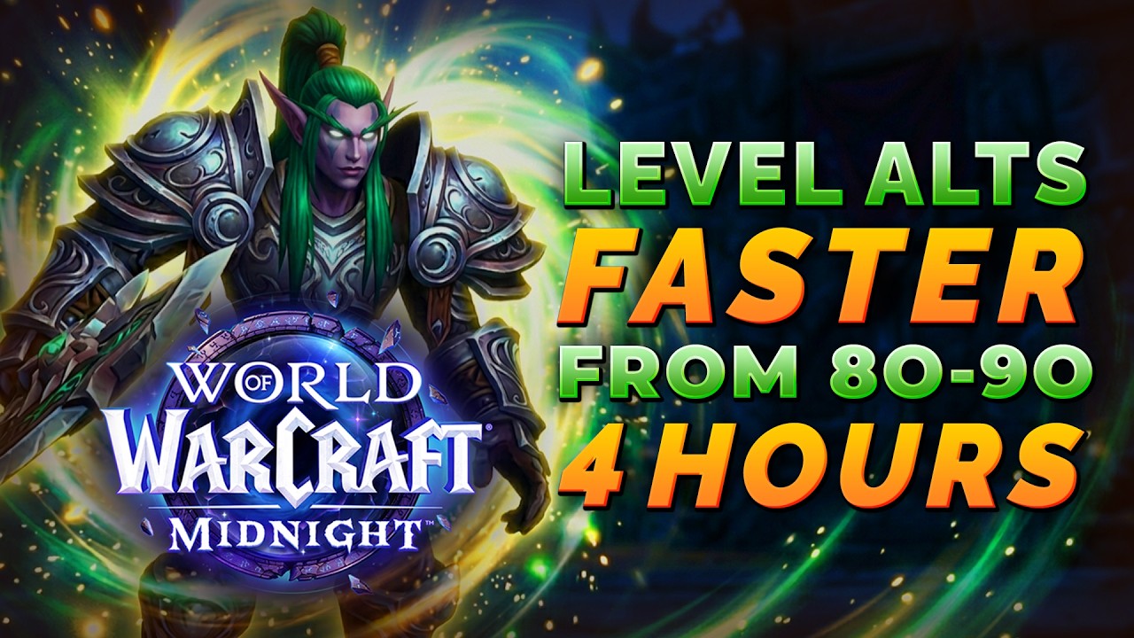 How to Level Alts 10x Faster in WoW