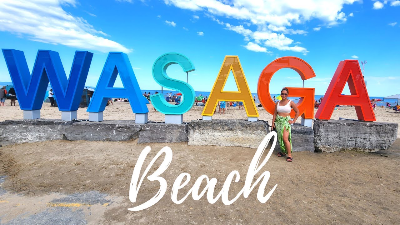Visiting WASAGA BEACH | Summer Vlog 2022