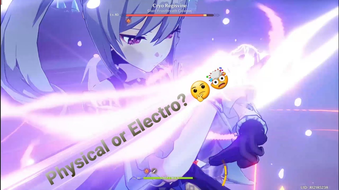 Keqing Physical VS Incomplete Electro Build. Which is better? 🤔  