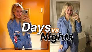 SHOULD YOU WORK NIGHT SHIFT AS A NURSE? | day shift vs night shift pros and cons
