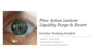 ICT Price Action Lecture: Liquidity Purge & Revert