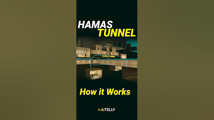 Cara Kerja Terowongan Bawah Tanah Hamas #israel #gaza #terowongan