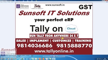 Applying Tally Addon Tutorial