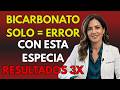 ¡Bicarbonato NUNCA puro! Añade esta especia para triplicar el efecto | Uróloga revela