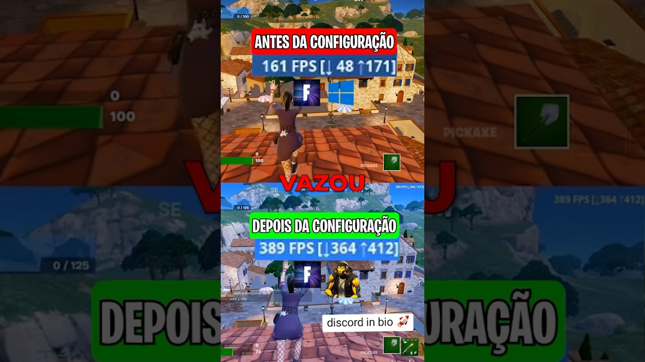 Blackoutz VAZOU como AUMENTAR o FPS no Fortnite 