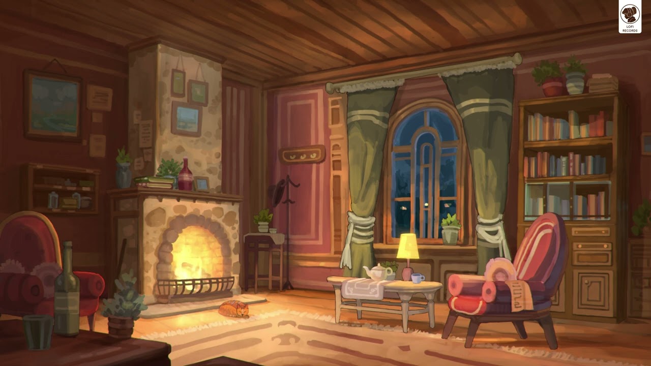 Moonseed - Fireside [relaxing piano/study music]