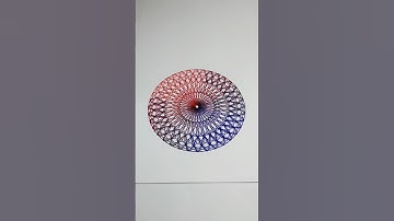 Stunning Spirograph Art for Relaxation 🎨 | #spirograph #viral #calming #cat #asmr #art