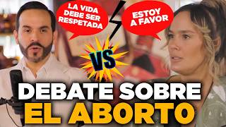 💥 Abelardo de la Espriella confronts Eva Rey over her pro-abortion stance