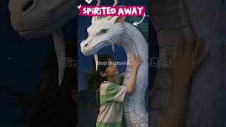 What if Spirited Away Was in Real Life? 🐉✨ #animeinreallife #ghibli #spiritedaway #shorts #aishorts
